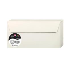 Paquet de 50 enveloppes Pollen 110x220mm 120g/m2 - Gris perle