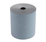 Rotolo per registratore di cassa 80x80mm - 76mt - rotolo termico da 52g - Safe Contact. - Grigio chiaro|