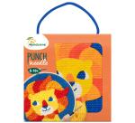 Punch Needle, Lion - Orange