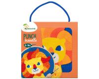 Punch Needle, Lion - Orange