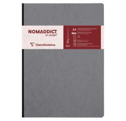 Cahier brochure Age Bag A4 192 pages ligné - Gris