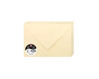 Enveloppe Pollen Clairefontaine 120 g/m² sans fenêtre avec patte autocollante couleur - Paquet de 20