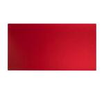 Sous main souple PU bicolore - 35 x 60 cm - Noir/rouge