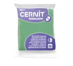 CERNIT - A Bar of Translucent Polymer Clay - Baking Modelling Clay - Lime green colour - 56 g block - CE0920056605C