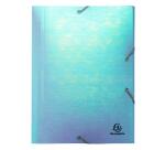 Exacompta Candy Tidy Elasticated Folder with 3 Flaps A4 PP - Assorted colours