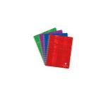Clairefontaine Wirebound Index Book with Blank Tabs 170x220 5x5 Ruled - Assortment