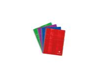 Répertoire libre reliure intégrale 17x22cm 120 pages petits carreaux Couleur aléatoire - Assortis