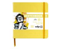 DFY Sketchbook 14x14 80F 140g - Jaune pâle