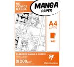 Etui Manga Multitechniek 40 blad 200g A4 (21x29,7cm)