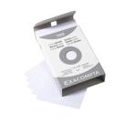 etui 100 steekkaarten bristol - geruit 5x5 niet geperforeerd 74x105mm - Wit