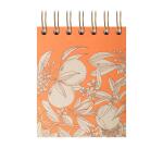 Jardin des Sens, Bloc reliure intégrale en-tête 9x11 cm, 160 feuilles, uni, ass.