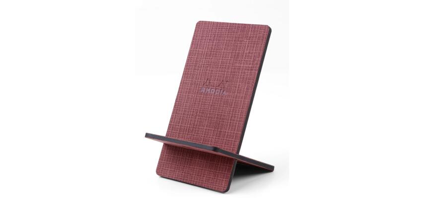 Rhodia Orange Botanique Phone Stand - 8x8.5x13cm
