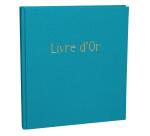 Livre d'or 140 pages tranche or Pop'N Co