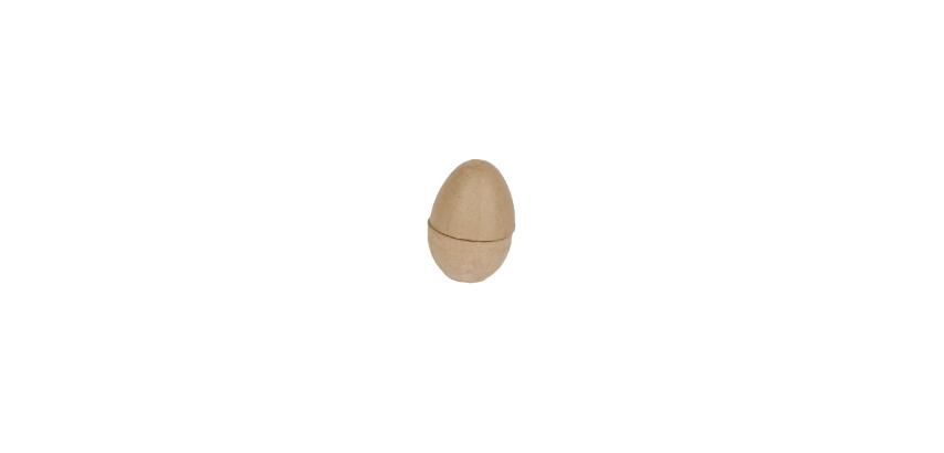 Boîte oeuf 6x6x8,4cm - Kraft