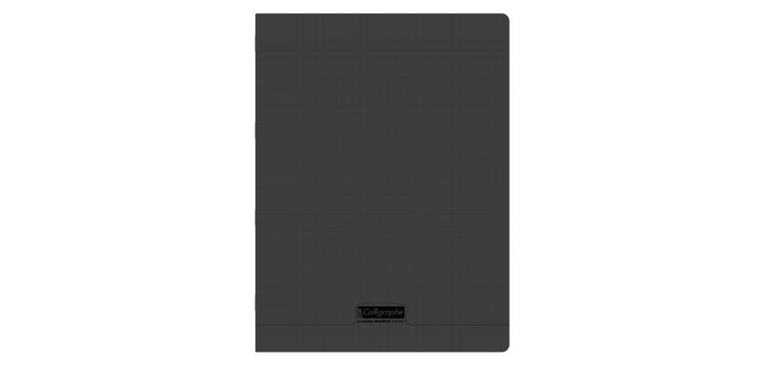 Heft 8000 POLYPRO 24x32 cm 192 Seiten große Kästchen 90 g - Schwarz
