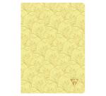 Carnet piqûre textile Neo Deco Collection Printemps-Été 14,8x21cm 96 pages ligné motifs assortis papier ivoire 90g - Assortis