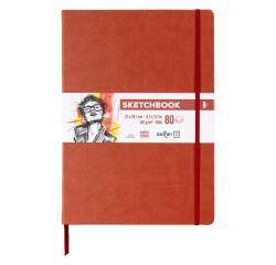 DFY Sketchbook A4 80F 140g - Terracotta