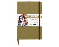 DFY Sketchbook 14x21 80F 140g - Kaki