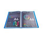 Carpetas de fundas Polipropileno Económico Opak flexible 4/10º - (Vistas: 20 Fundas: 10) - 24x32 cm para A4
