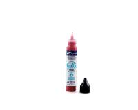 Gutta/Serti auf Wasserbasis, 25ml, Karminrot - Karmin