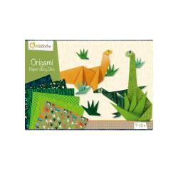 Creative box, Origami dino - Green