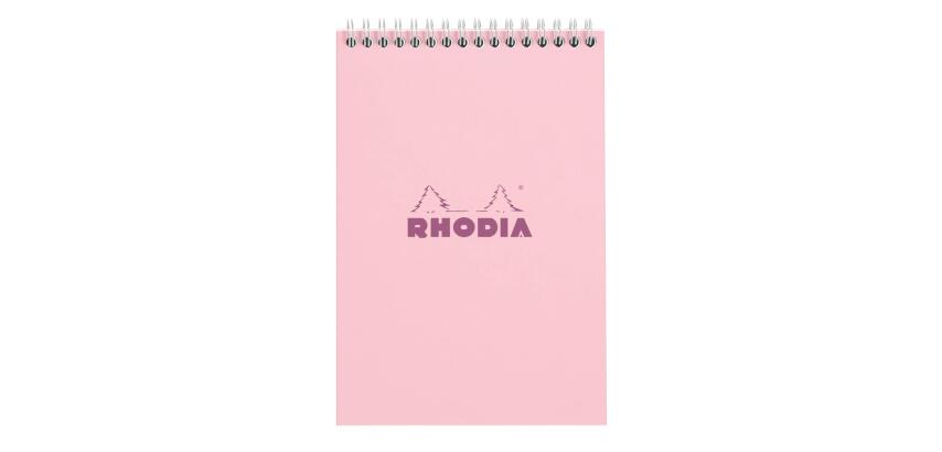 Bloc reliure intégrale COULEURS Rose 14,8x21 cm - Rose