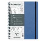 Clairefontaine Nomaddict My Notes Notebook - A5+ - Dot Ruled - 90gsm - Blue