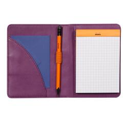 Rhodia Portfolio - No.12 - 10.5 x 14 cm - Purple