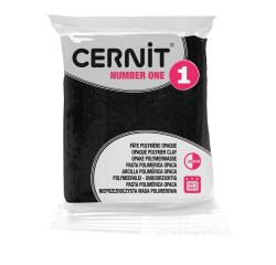 CERNIT - A Number one Polymer Clay Block - Baking Modelling Clay - Black colour - 56 g block - CE0900056100C - Black