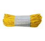 Geschenkband aus natürlichem Bast 50g - Zitronengelb|