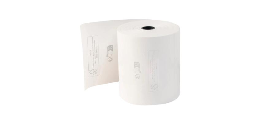Bobines Caisses, Terminaux bancaires Exacompta 43818E - l 80 mm x L 76 m, Ø 72 mm - 1 pli(s) - paquet de 10