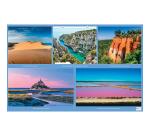 Calendrier France 14 mois 65 x 40,5 cm Annuel Décembre 2025 à Janvier 2027 - Visuel
