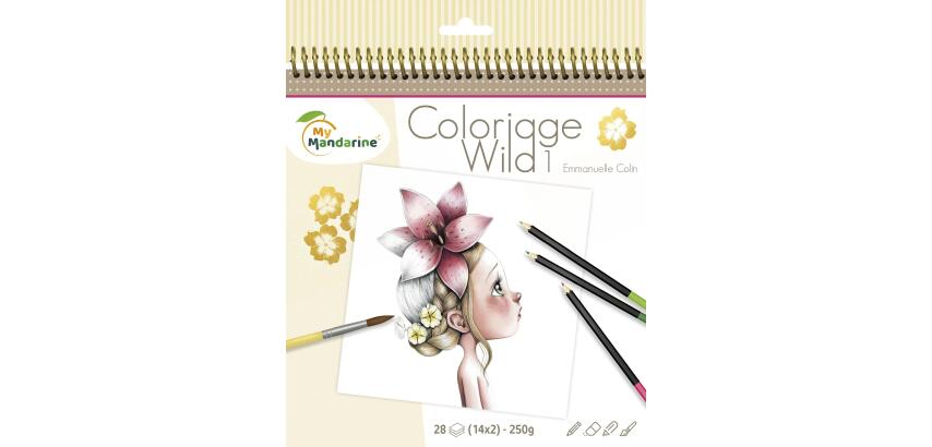 'Wild 1' Coloring Book