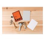 Coffret de linogravure.