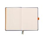 Rhodiarama Goalbook rembordé rigide A5 240 pages dot papier ivoire 90g - Saphir