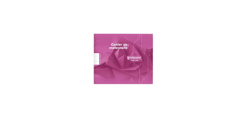 Clairefontaine Staplebound Exercise Book, Ligne 7000, 70g 17x14,7cm DL, 3mm IV, 12 Sheets - Pink