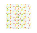 Pap.80g, Tiny Rolls 5x0,35m, Triangles - Rose