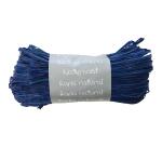 Geschenkband aus natürlichem Bast 50g - Tiefblau