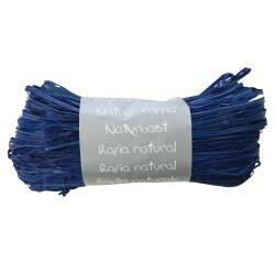 Pelote raphia naturel 50g, Bleu France - Bleu France