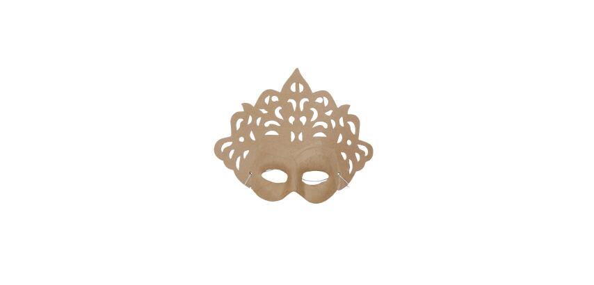 Princess Mask 8x23x18cm - Kraft