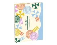 Dolce Amore, Set de correspondance 12x16,5 cm contenant 8 cartes simples 11x15,5 cm assorties et 8 enveloppes Pollen C6 blanc naturel