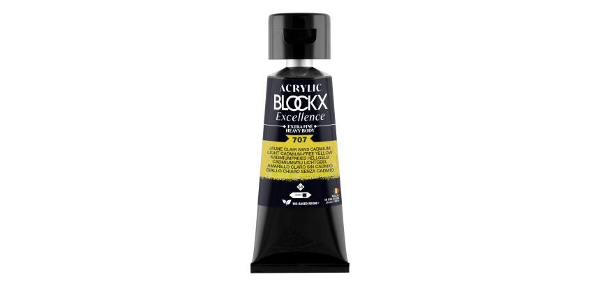 Peinture acrylique extra-fine fine tube 75ml - Jaune clair sans cadmium