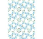 845 - Pochette 20 feuilles Décopatch Texture - Bleu