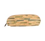 LIÈGE Petite trousse ovale certifiée VEGAN 16x5x6 cm végétal