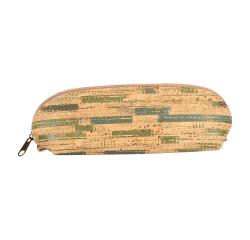 KURK VEGAN Kleine pennenzak ovaal 16x5x6 cm -vegetal