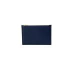 Jacques Herbin Small Leather Case - Navy Blue