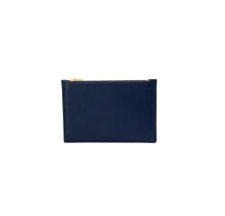 Multifunctioneel lederen etui, klein model - Marineblauw