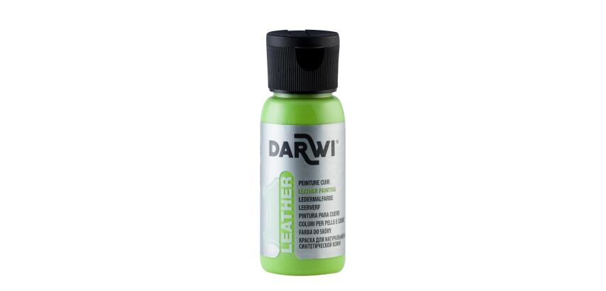 Darwi Leather Paint - 50 ml - Lime Green