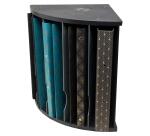 THE CORNER sorter 5comp. black/mousegrey - Black/ Grey