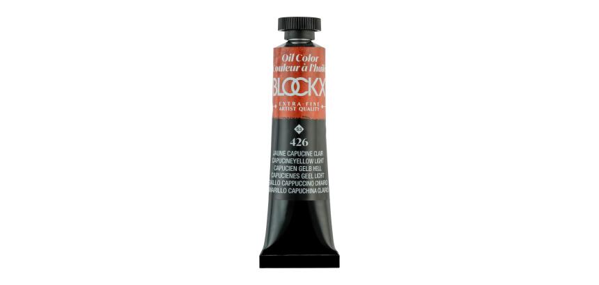 Peinture à l'huile extra-fine tube 20ml - Jaune capucine clair